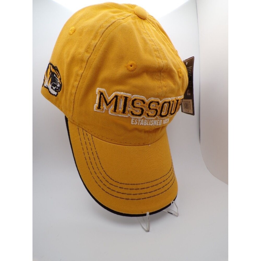 Top of the World Missouri Tigers Men's Yellow Baseball Cap Adjustable